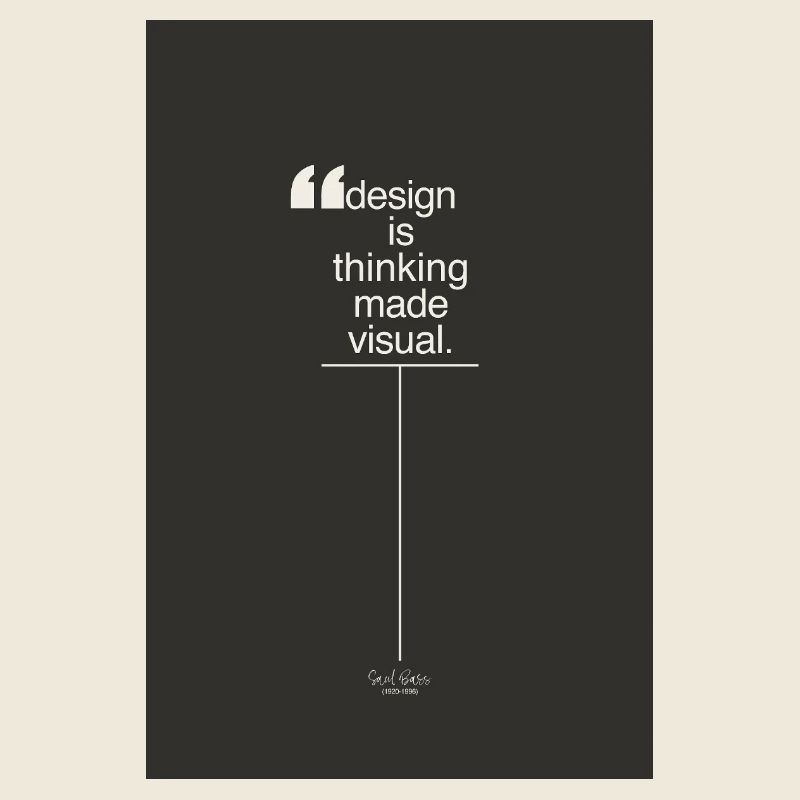 Affiche visuelle Design is Thinking Made Visual