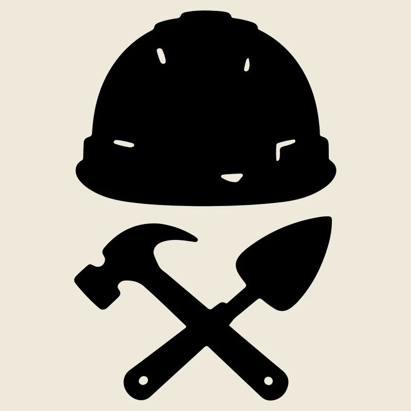T-shirt Construction - Builder Tools Helmet