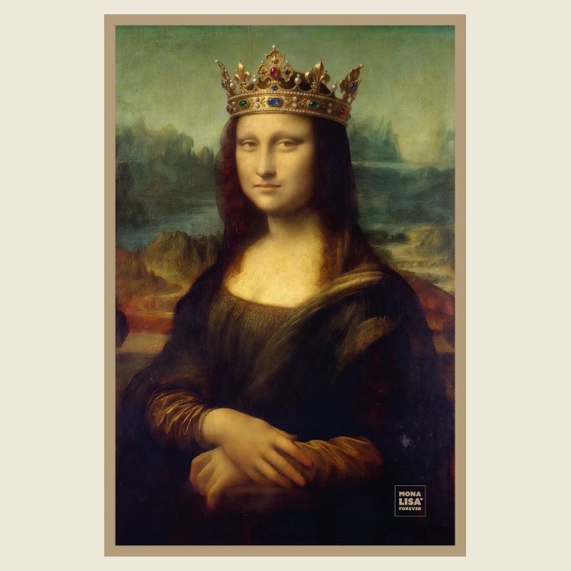 Krönte Mona Lisa, Königin der Museen