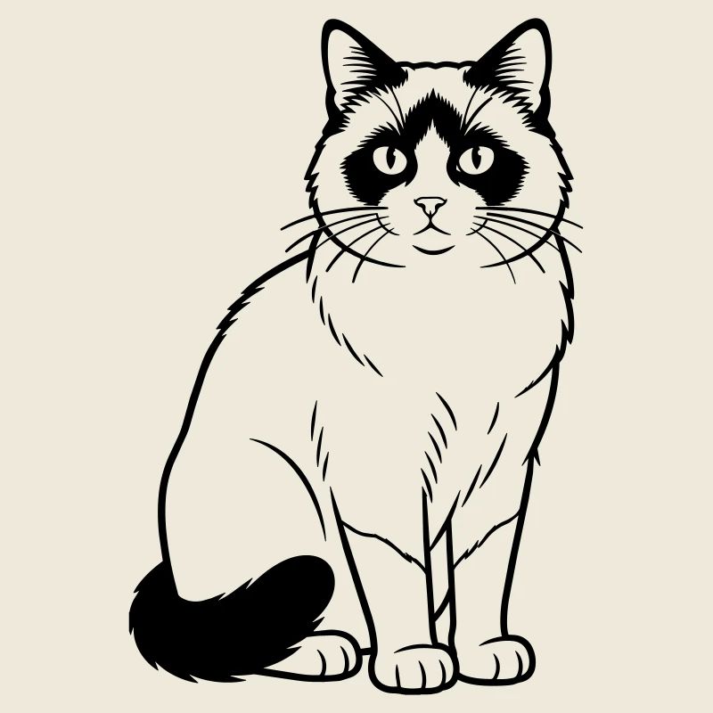 Chat Raquette
