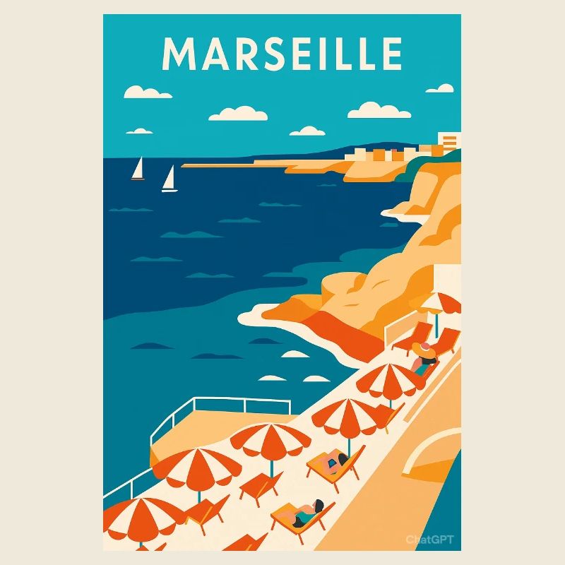 Marseille Côte Azur Plage