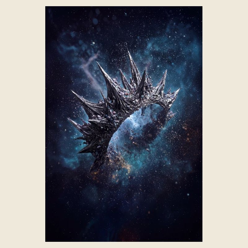 Spiked Nebula Crown