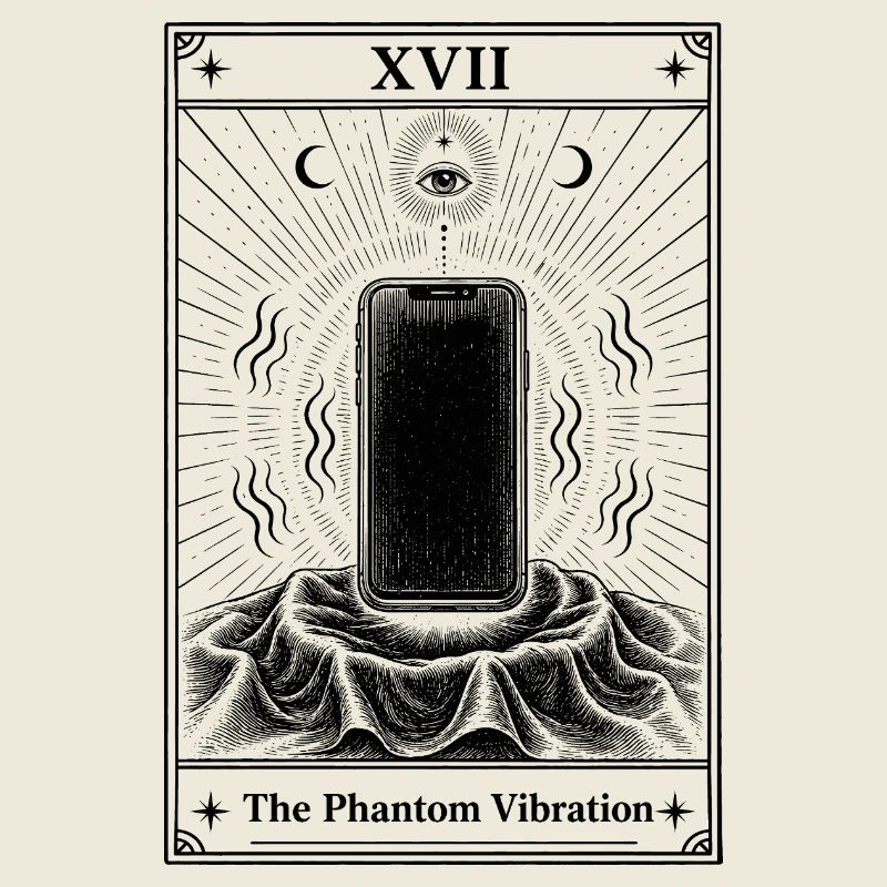 Phantom-Vibration | Tarotkarte Alltag