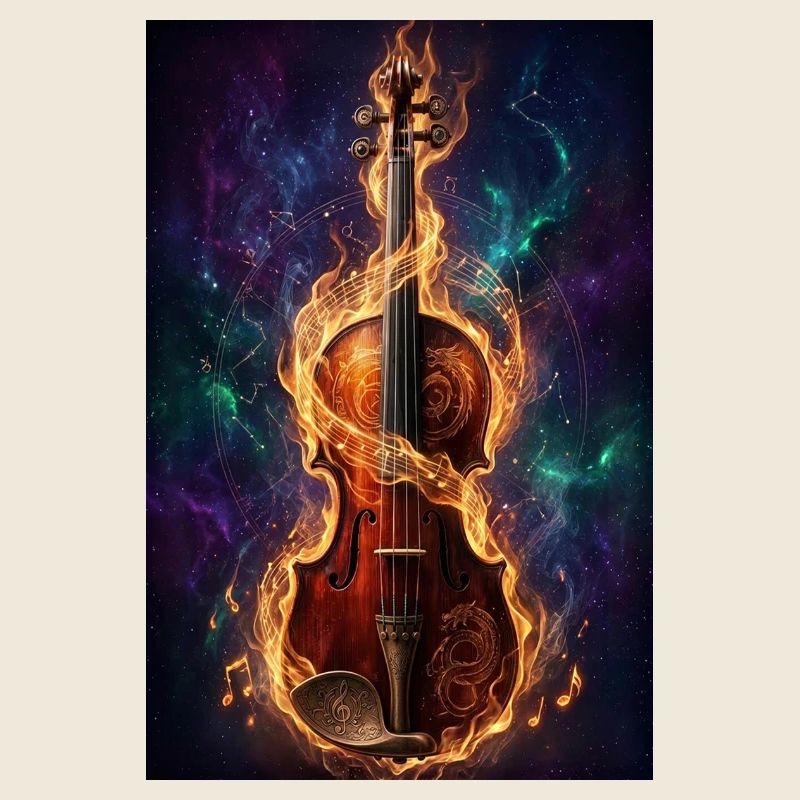 Violon infernal dans le cosmos