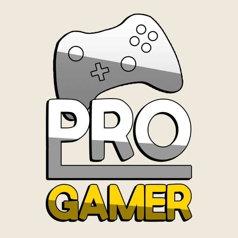 PRO GAMER (Gelb) + Controller - Gaming