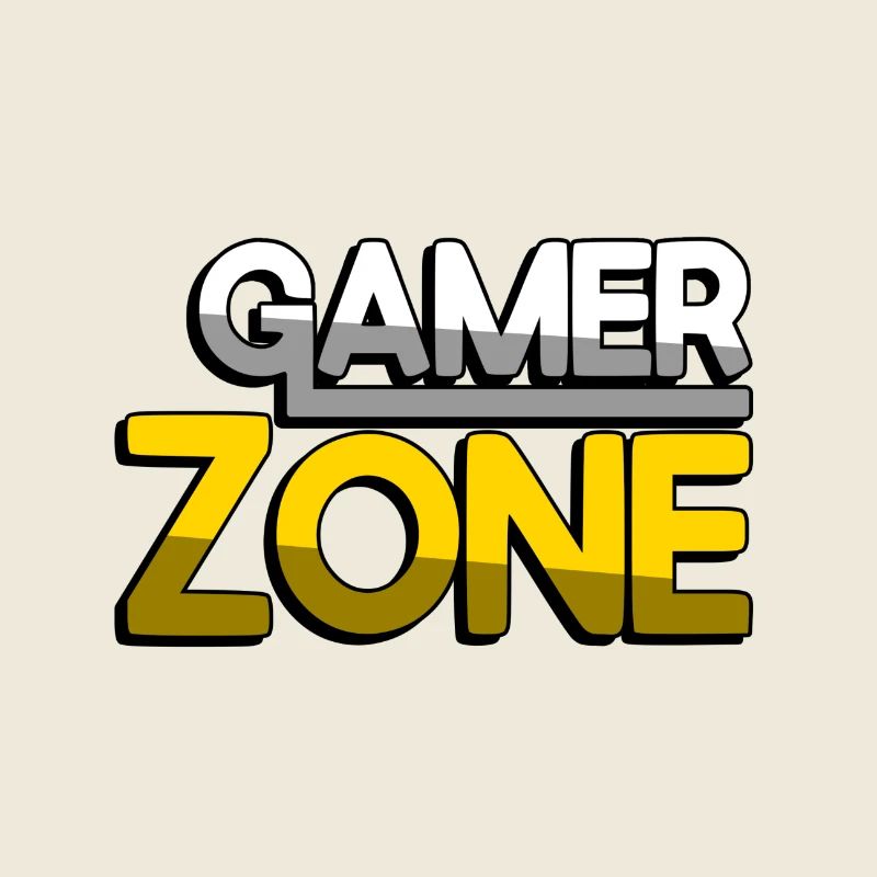 GAMER ZONE (Yellow) - Gaming
