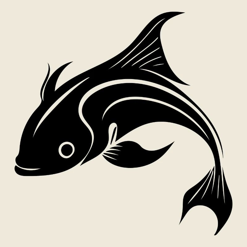 Koi Carp - Cute Elegant Carp Fish