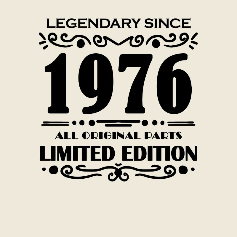 Année de construction 1976 - né en 1976