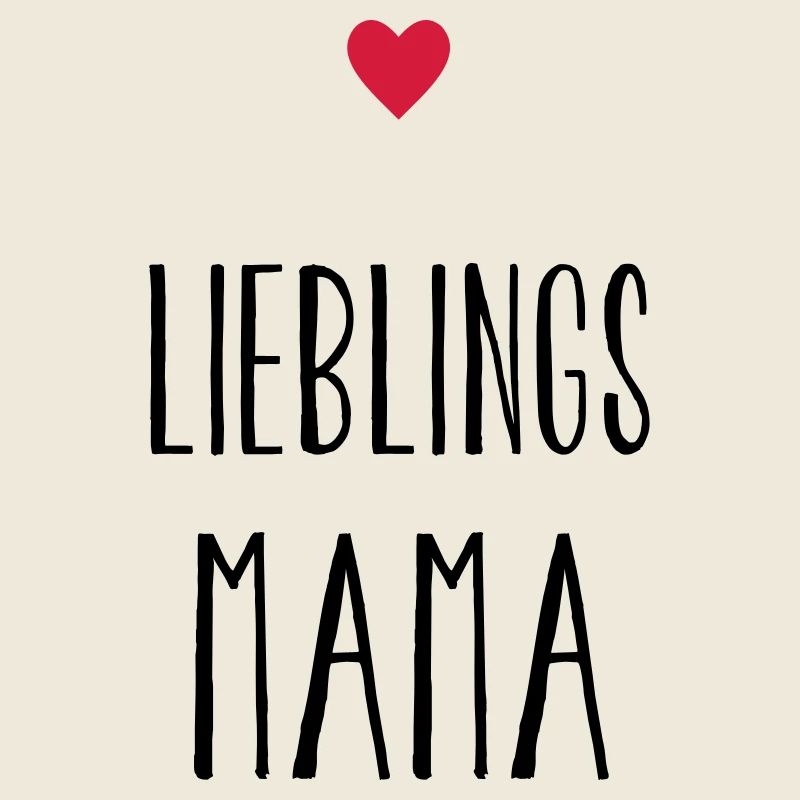 Mama Lieblingsmama Herz Geschenk Muttertag