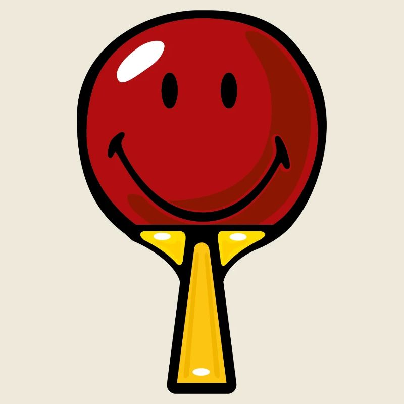 Smiley Table Tennis Racket