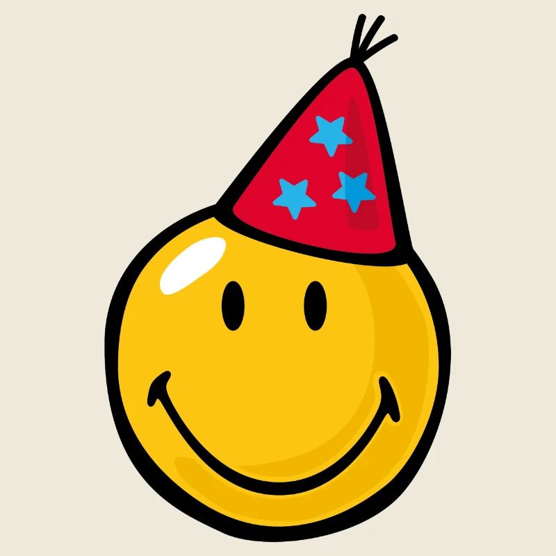 Smiley Birthday Hat