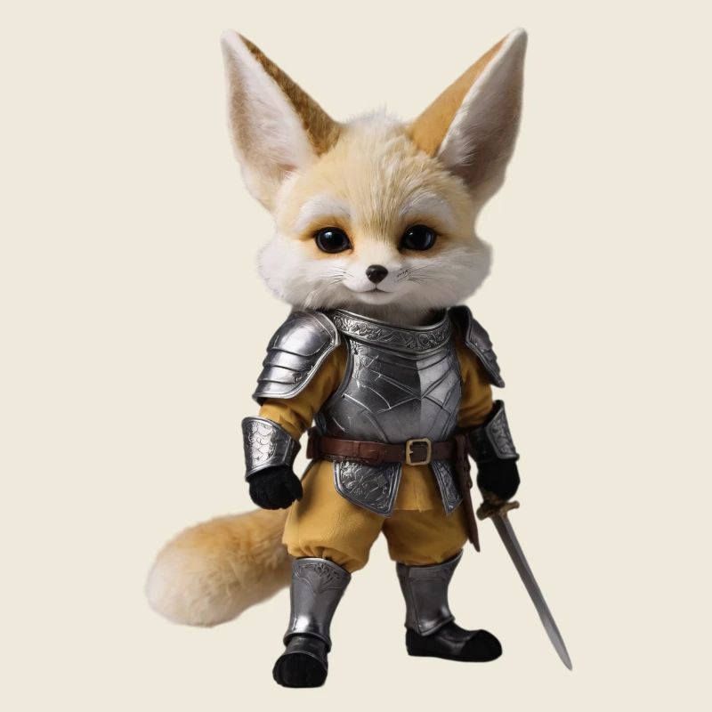 fennec chevalier épée 3