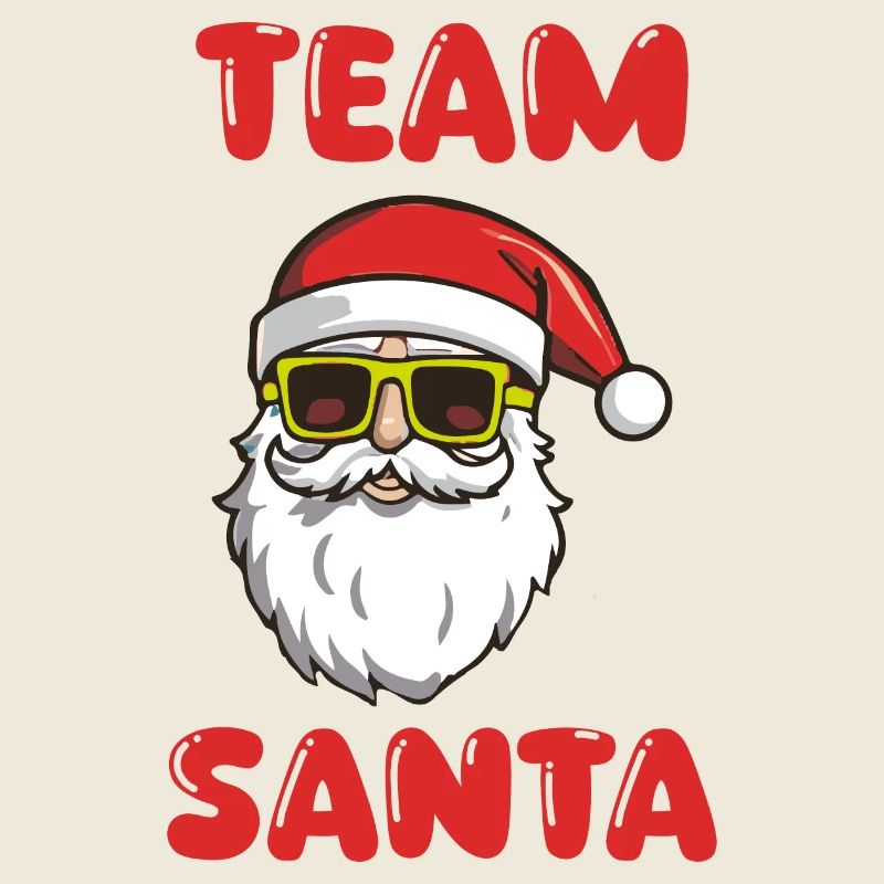 santa weihnachtsmann team