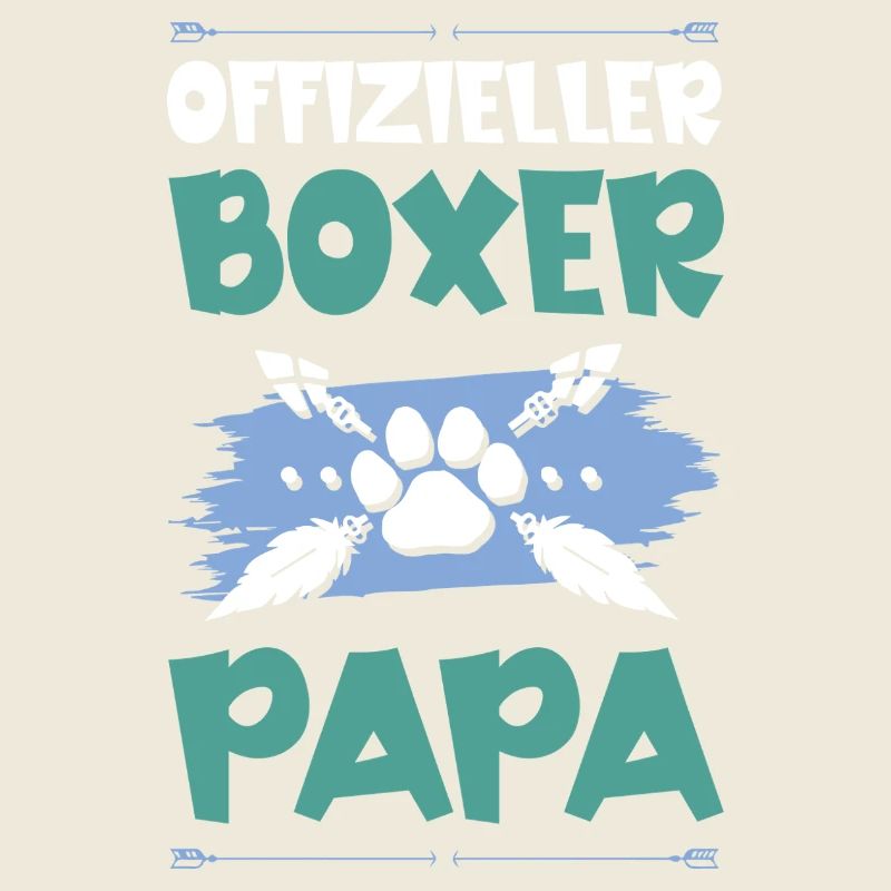 boxer hunde papa