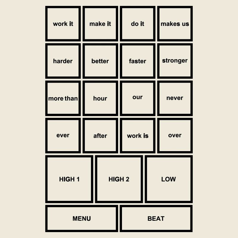 Work It – Motivation, Power & Progress