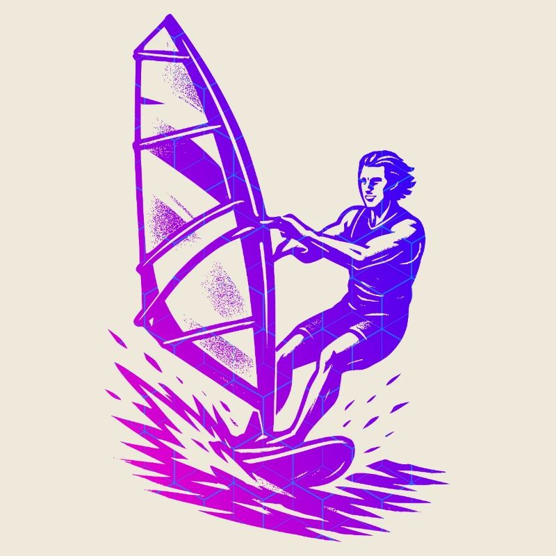 Œuvres propres de planche à voile pour la planche à voile