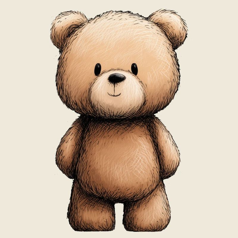 Teddybär, süßes Kind-Teddybär