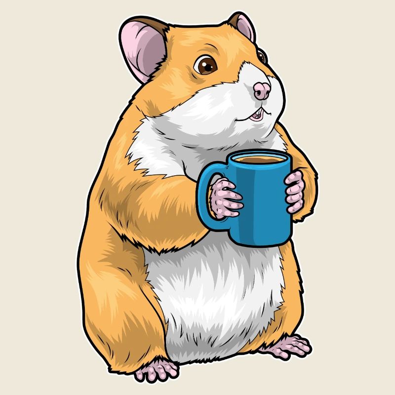 Tasse de café pour hamster
