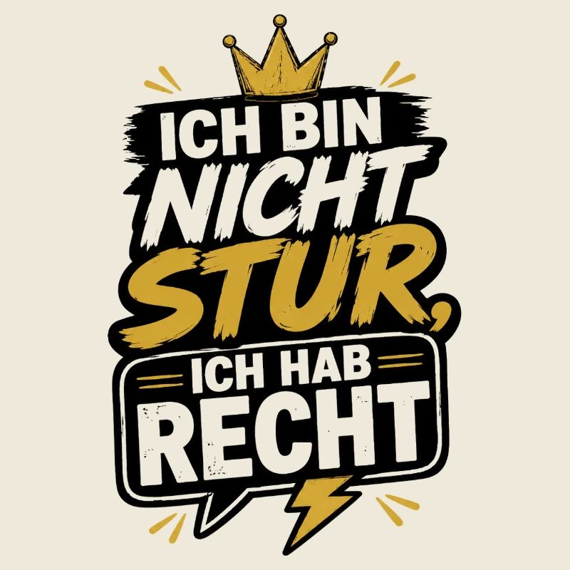 Ich bin nicht stur
