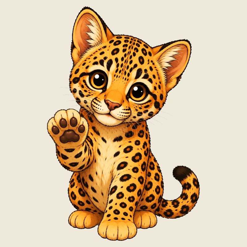 Chaton en apparence de léopard
