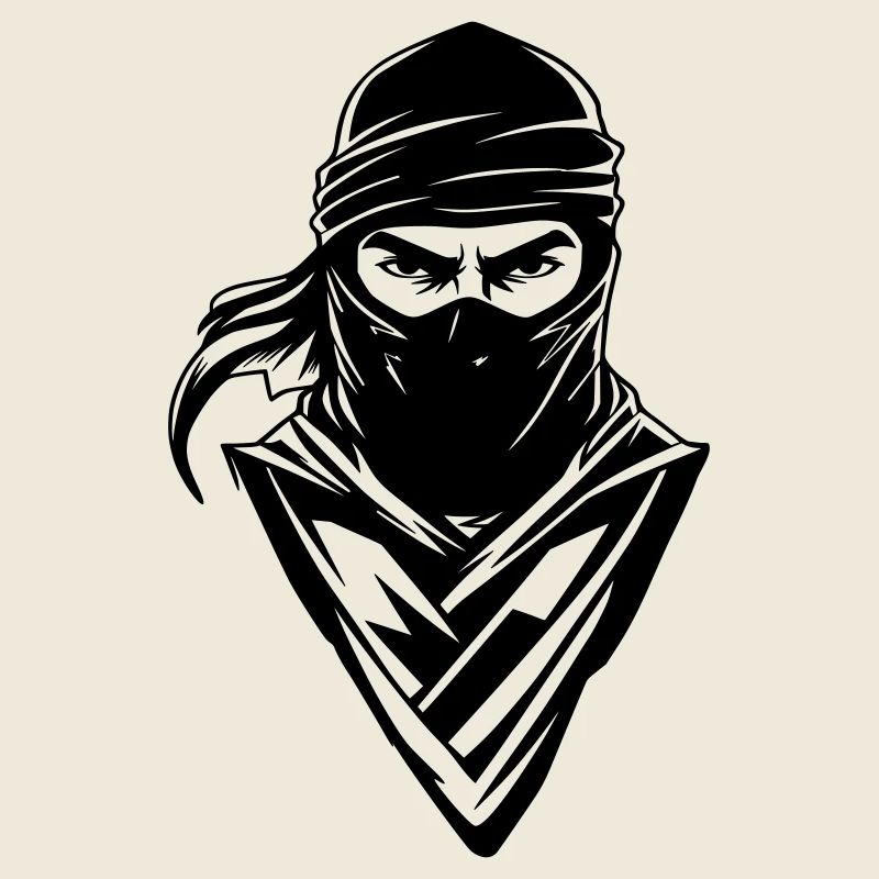 Ninja - Gesicht
