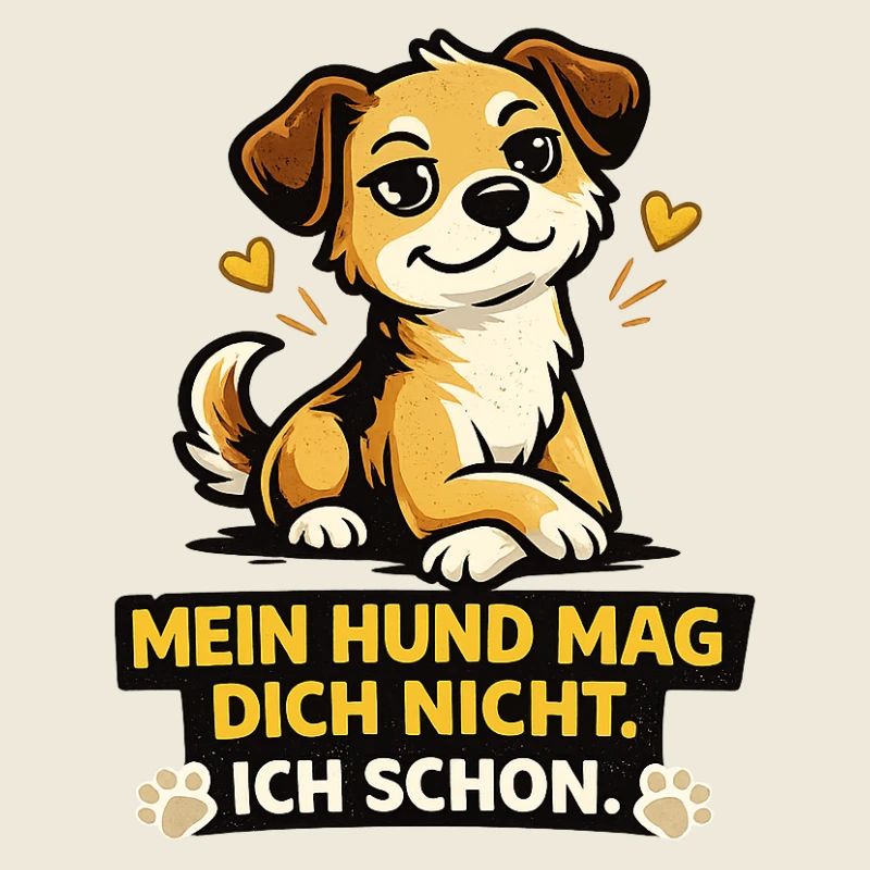 Hundebesitzer T-Shirt lustiger Spruch Hund Geschen