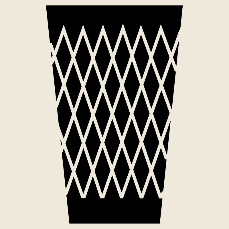 Geripptes - Schoppe Glas