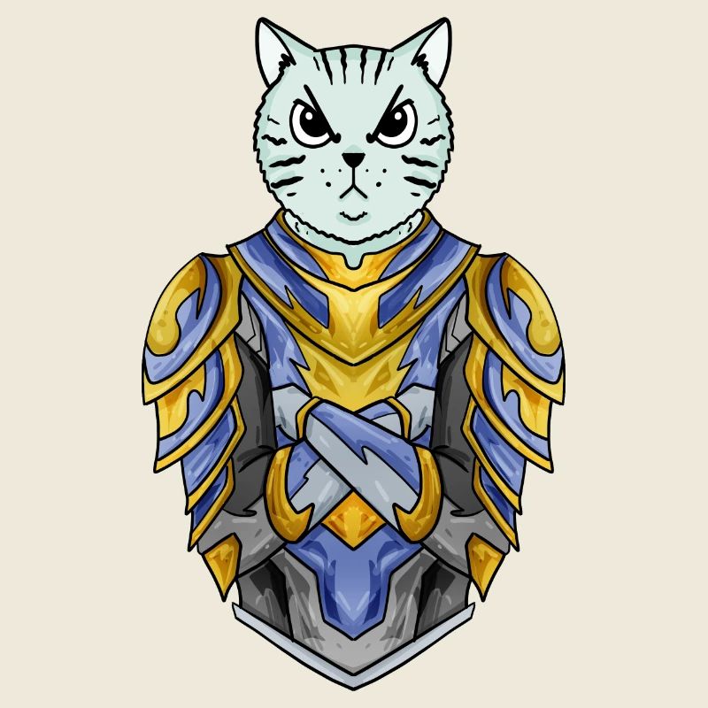 Knight Cat Cat Race British Shorthair