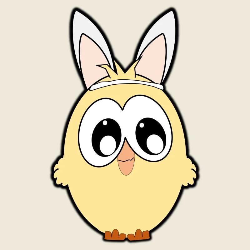 Poussin Lapin Rabbit chick Easter Pâques