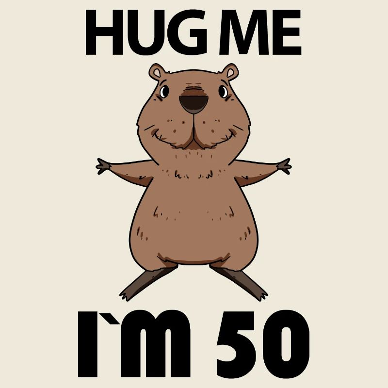 50 Birthday - 50 Years - Hug