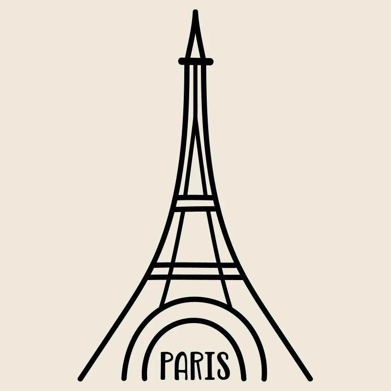 Paris mit Eiffelturm