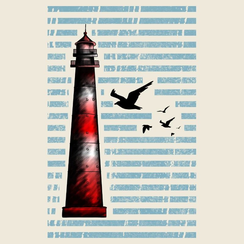 Lighthouse by the sea – peace and orientation
