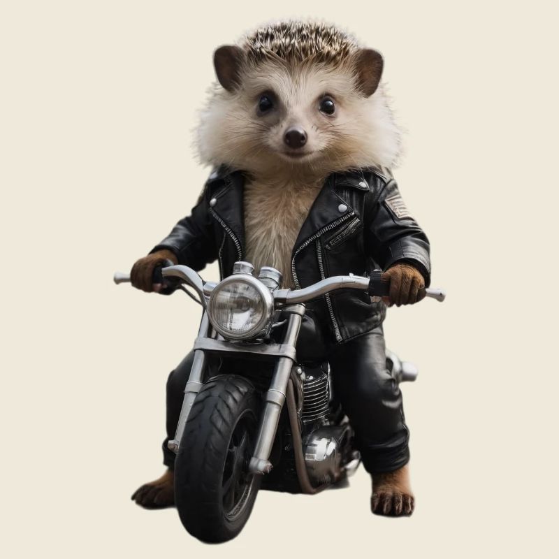 Biker-Igel