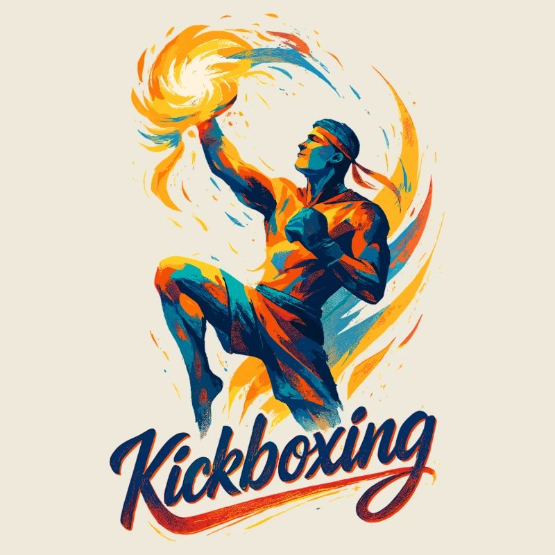 Kickboxing Boxer Fighter Dynamic Gift