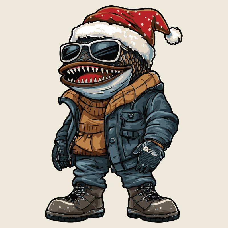 Piranha Hiver de Noël