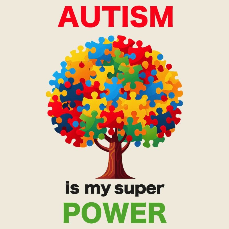 Autism Power Tree Puzzle