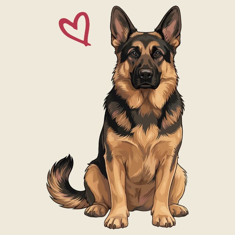 German Shepherd, German Shepherd