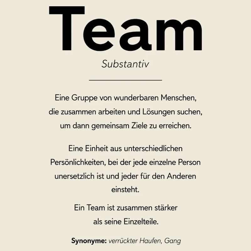 Teamgeist: Gemeinsame Ziele erreichen