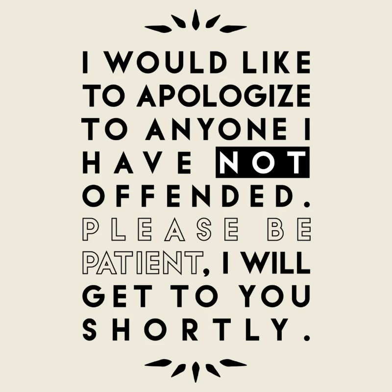 apologize.