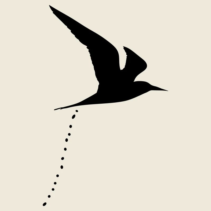 Kackvogel Bird shit vogel kacke scheiße 2c