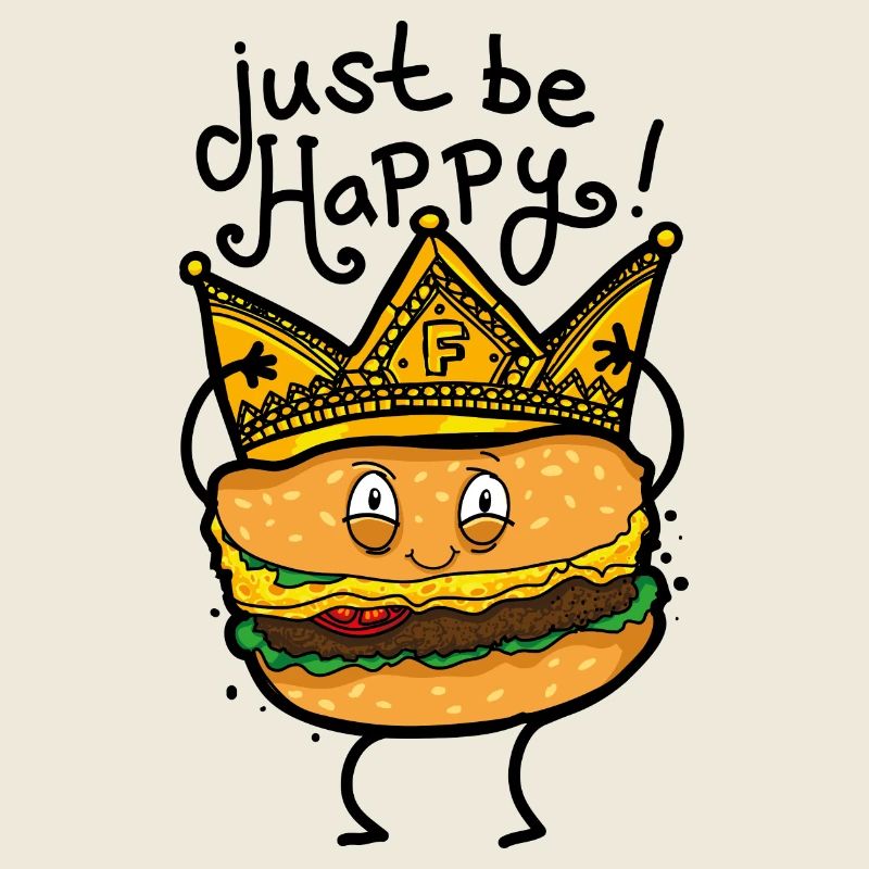 Burger with crown