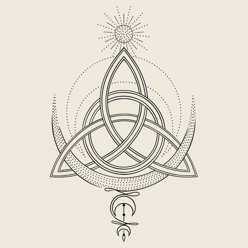 Trinity knot Triqueta Triquetra