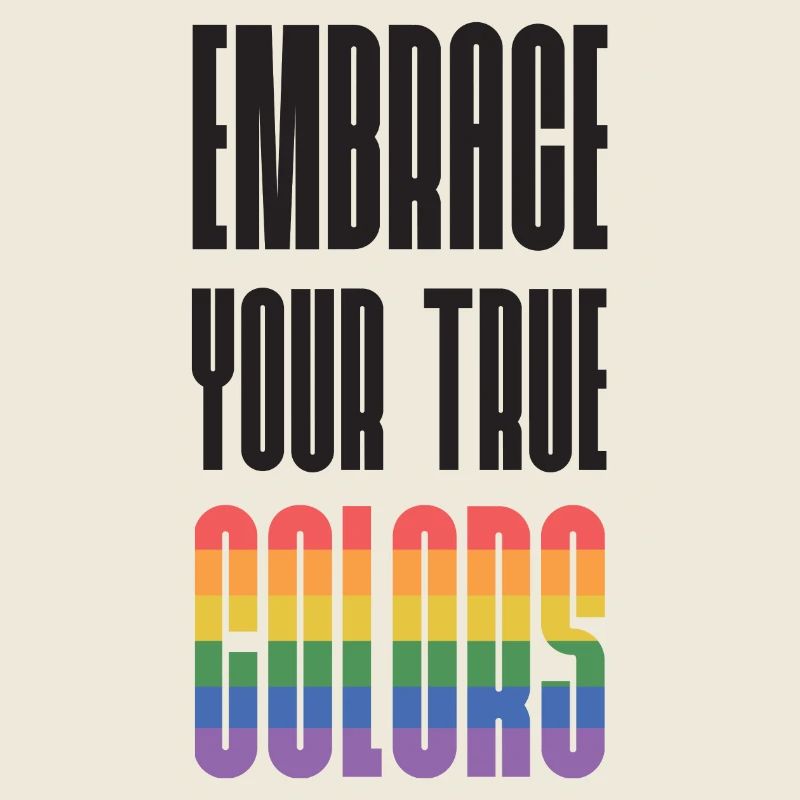 LGBT Pride Month - Umarme dein wahres Gesicht