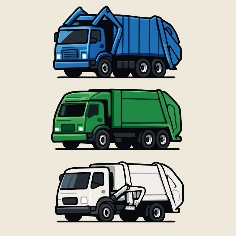 Garbage Truck Funny Garbage Day Garbage Truck