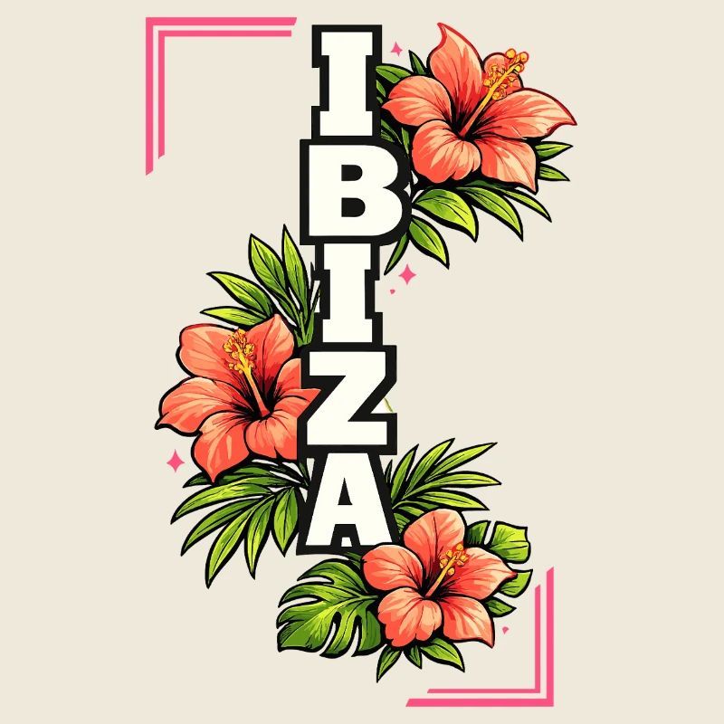 Ambiances d’été d’Hibiscus d’Ibiza Flore tropicale
