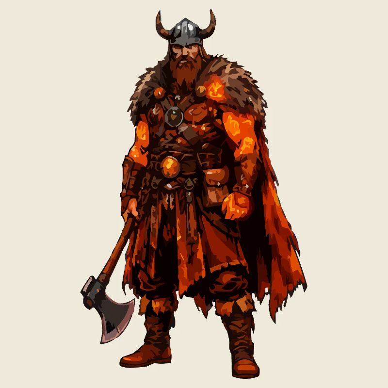 Wikinger Krieger