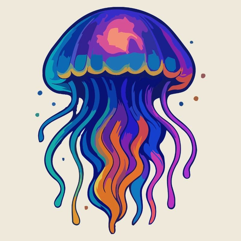 Neon Jellyfish