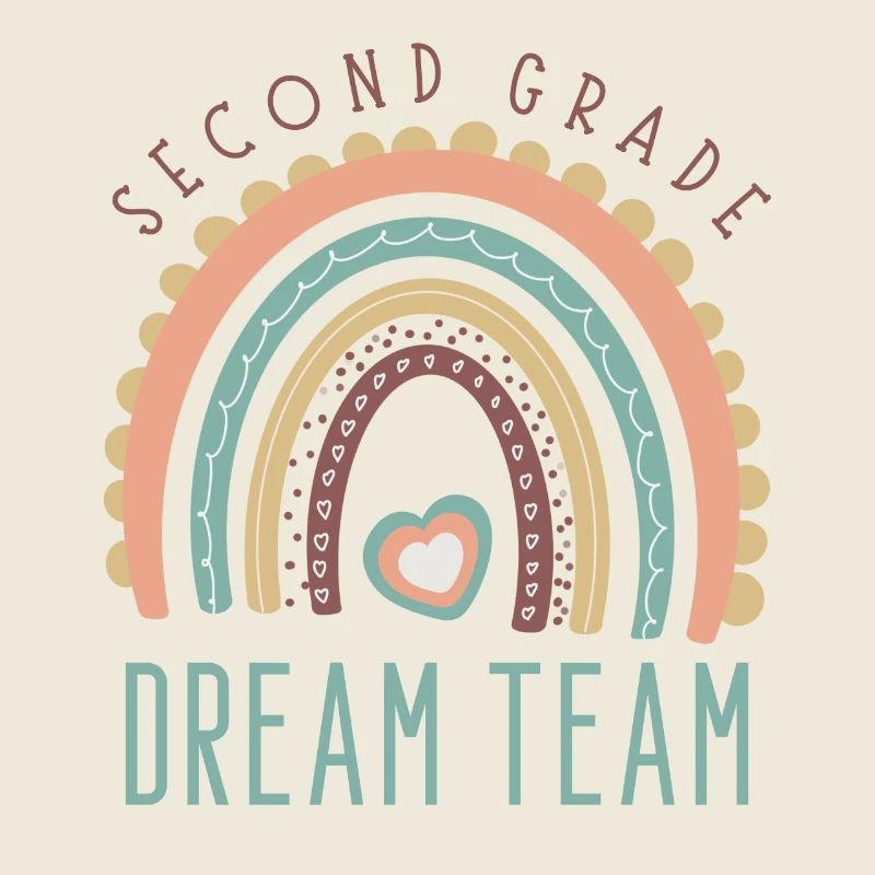 Second Grade Dream Team Retro Back To School
