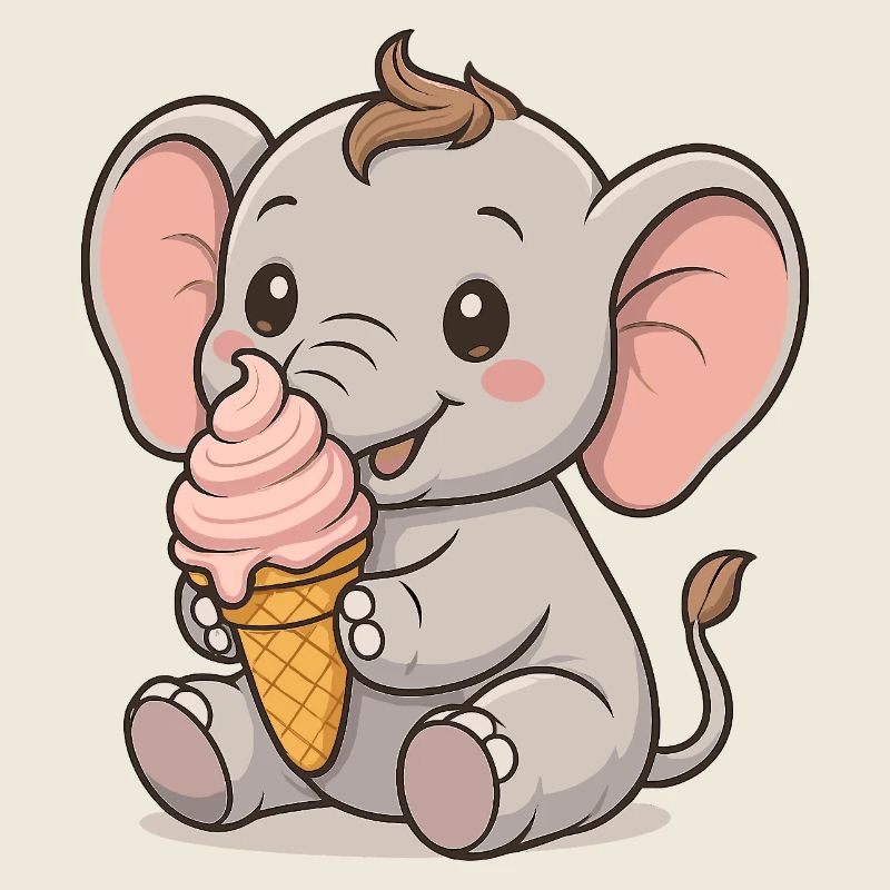 L’ère glaciaire avec l’éléphant