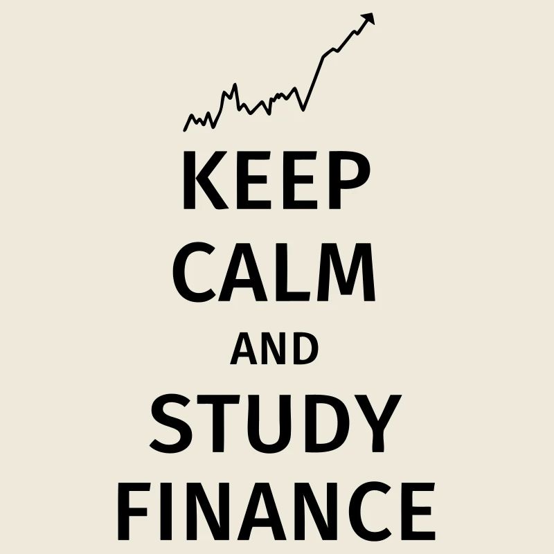 keep calm and study finance